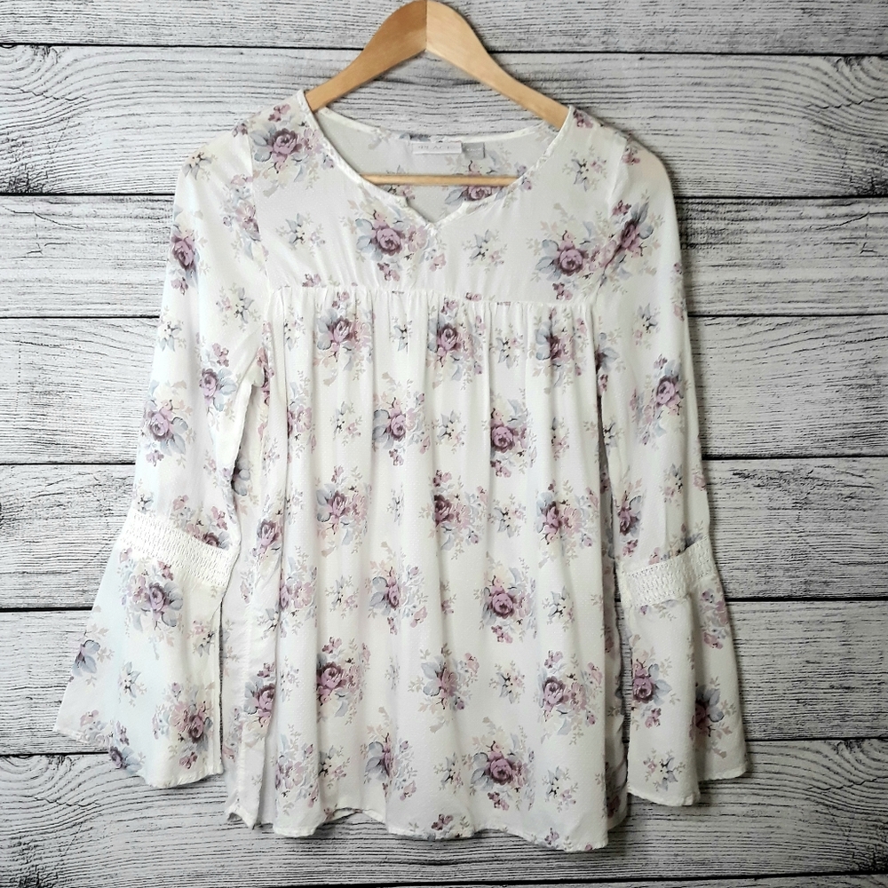 Children's Place Long Bell Sleeve blouse size 16